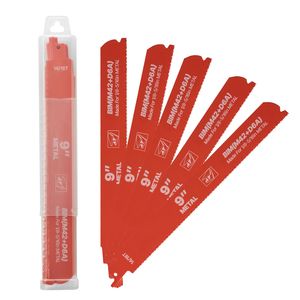 Confezione da 25 Lame per Sega a Gattuccio Bimetalliche 14/18 TPI con Gambo Universale e Denti Affilati per Taglio Rapido - Product Image 6