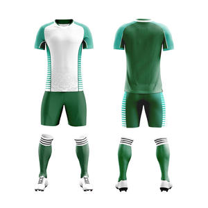 Ensemble de maillots de football professionnels personnalisés en gros, séchage rapide, sublimation, pour hommes, grandes tailles, shorts antibactériens et respirants - Product Image 2