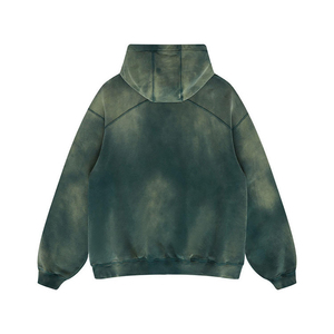 Sudaderas con Capucha para Hombre, Estilo Desgastado por el Sol, para Uso en Exteriores, Ropa Casual de Invierno, Sudaderas Básicas de Algodón con Efecto Desgastado por el Sol - Product Image 2
