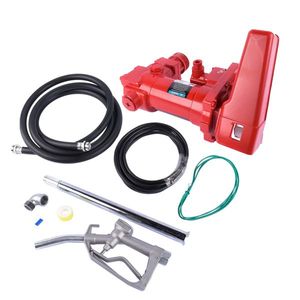 Pompa di Trasferimento Carburante 12V per Benzina, Diesel e Cherosene, 15 GPM con Kit Ugelli - Product Image 3