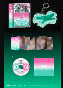 LE SSERAFIM Made My Night [พวงกุญแจเรืองแสง (รุ่นมิ้นท์)] อัลบั้มซิงเกิลชุดที่สอง - Product Image 3