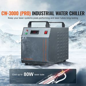 Refrigeratore d'Acqua Industriale Raffreddato ad Aria 220V 150W con Serbatoio da 12L e Capacità di Potenza di 5kW - Product Image 2