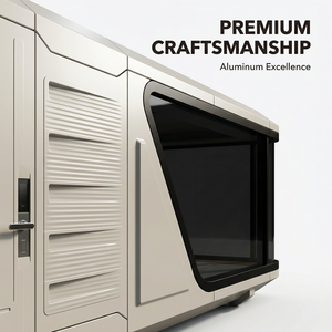 Casa Modular Prefabricada de Lujo con Diseño de Cápsula Espacial, Cabaña Móvil para Exteriores con Energía Solar, Oficina o Vivienda Pequeña - Product Image 5