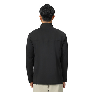 <b>Mens</b> Performance Running <b>Jacket</b> Breathable <b>Lightweight</b> Sportswear Active Zip Fitness Training Coat For Gym Workout Outdoor - Product Image 2