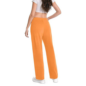 Women Regular Straight Fit Summer Vintage Casual Jogger Sweatpants Adjustable Waist 100% Cotton Anti-Wrinkle Quick Dry Windproof - Product Image 3