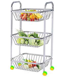 Panier de rangement rectangulaire en métal robuste pour buanderie - Product Image 1