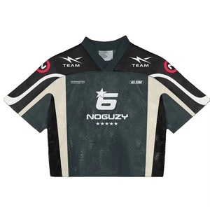 T-shirt unisexe imprimé pour homme, grande taille, col en V, manches courtes, coupe ample, en jersey de polyester de haute qualité, avec logo, personnalisable par sublimation - Product Image 1