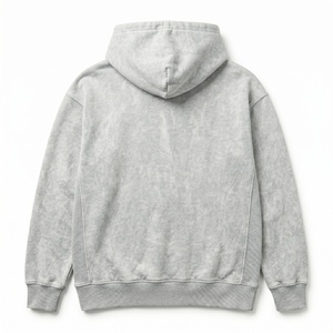 Heavyweight Acid Wash Hoodie Custom Vintage Style Streetwear Pullover Breathable Cotton <b>Fabric</b> High Quality Casual Wear - Product Image 2