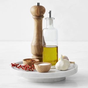 Plateau décoratif rond en marbre, design minimaliste, emballage individuel, Lazy Susan pour les collations, les apéritifs et les repas quotidiens - Product Image 2