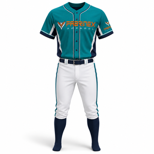 2026 New <b>Baseball</b> Uniform Breathable Lightweight Durable Fabric Comfortable Fit Custom Design Sportswear <b>Baseball</b> Uniform - Product Image 2
