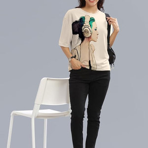 เสื้อทรงเข้ารูป เนื้อผ้านุ่ม สวมใส่สบาย ทันสมัย ราคาส่ง น้ำหนักเบา ระบายอากาศดี ขายดี คุณภาพสูง สกรีนโลโก้ตามสั่ง - Product Image 3