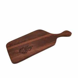 Luxury Acacia Wood <b>Butcher</b> Block Cutting Board Smooth Finish Kitchen Board Heavy Duty Acacia Wood Cutting Board Natural Antibact - Product Image 2