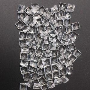 โทแพซสีขาวธรรมชาติ 5 มม. ทรงสี่เหลี่ยมเจียระไนแบบสเต็ปคัท คุณภาพดีที่สุด พลอยเม็ดเดี่ยวสำหรับทำเครื่องประดับ - Product Image 3