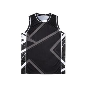 High Contrast Monochrome Grid Print Micro Interlock Airflow Comfort Low MOQ Wholesale Sublimation Basketball Jerseys - Product Image 1