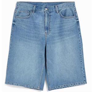 Shorts en jean déchiré unisexe pour homme, coupe droite, séchage rapide, style vintage, pour l'été – Vente en gros de vêtements décontractés streetwear - Product Image 1