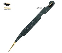 Pinzas para Extensión de Pestañas de Acero Inoxidable con Punta de Fibra, Precio al por Mayor, Hermosos Colores, Punta Afilada, Marca Personalizada, Logotipo Personalizado