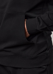 High Quality 240gsm Heavyweight Pullover Hoodie Fleece Pocket Drop Shoulder No <b>Strings</b> Oversized Men Autumn <b>Hoodies</b> - Product Image 4