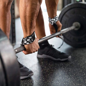 Gym Weightlifting Strength Training Fitness Lifting <b>Straps</b> Adjustable Wrist Support Gymnastic Workout Powerlifting Deadlift Grip - Product Image 6