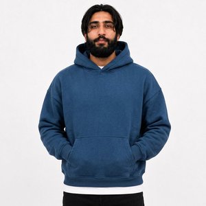 Fabricante de Sudaderas Personalizadas para Hombre, Sudadera con Estampado Puff, Felpa Gruesa, Producción de Marca, Compradores de EE. UU. - Product Image 1