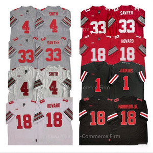 Hot Selling High Quality Men's American Football Uniform 100% Polyester Breathable Sports Wear Short Sleeves Plus Size Front - Product Image 1