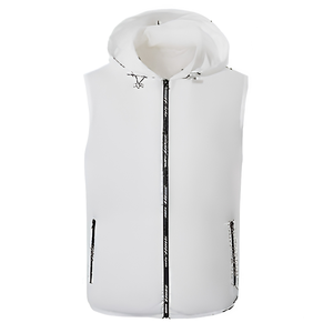 Gilet de refroidissement d'été à ventilateur, rechargeable par USB, pour la sécurité au travail, extérieur, léger, respirant, unisexe, logo personnalisé, OEM - Product Image 2
