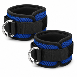 Adjustable D-Ring Ankle Straps Professional Protection Durable Design for Gym Workouts Cable Machines <b>Leg</b> <b>Exercises</b> - Product Image 5