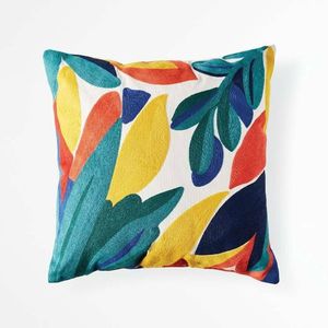 Softer Wool Chain Stitched Cushion <b>Cover</b> Decorative Geometric Vintage for <b>Sofa</b> Living Room Hot Selling ITHL - Product Image 1