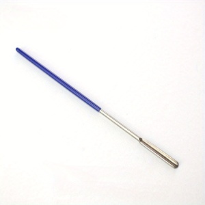 Cuchara de laboratorio de acero inoxidable, espátula semicircular, muestreadora, con mango de vinilo, 6'', espátula micro de laboratorio de doble punta, cuchara muestreadora - Product Image 4
