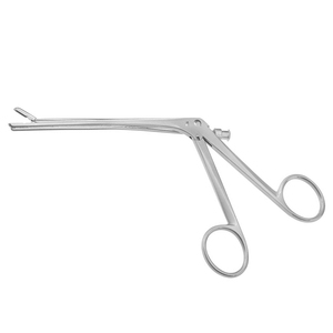 Forceps Ethmoid de 4,5 pouces avec tige, mâchoires angulées 2,5x10mm, en acier inoxydable allemand, instrument chirurgical nasal et sinusal pour ORL - Product Image 2