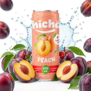 Bebida de Melocotón con Gas de Marca Privada para Fábricas OEM, Suministro al por Mayor a Granel, Solución Rentable - Product Image 4