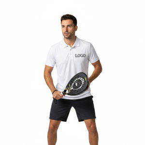 Camiseta Deportiva Unisex de Manga Corta para Pádel, Bádminton y Otros Deportes, con Logotipo, Cómoda y Transpirable - Product Image 1