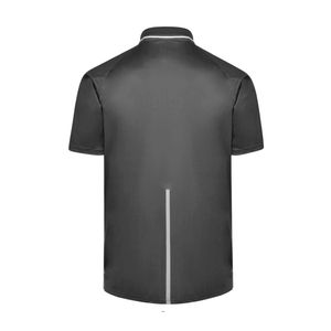Polo para Hombre en Degradado Gris y Verde Neón, Impresión por Sublimación, Manga Corta, Casual, Transpirable, Ligero, Diseño Personalizado - Product Image 3