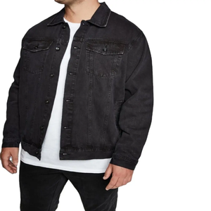 แจ็คเก็ตยีนส์ผู้ชายดีไซน์ใหม่ แจ็คเก็ตสำหรับผู้ชาย วัสดุยีนส์แท้ คุณภาพสูง ระบายอากาศได้ดี แห้งเร็ว บริการ OEM - Product Image 2