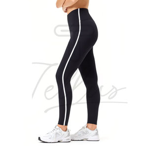 เสื้อผ้าพร้อมส่ง กางเกงโยคะผู้หญิง คุณภาพดี กางเกงเลกกิ้งผู้หญิง สกรีนโลโก้ได้ กางเกงเลกกิ้งผู้หญิง - Product Image 2