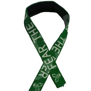 สายคล้องกระเป๋าลูกปัดแก้วปักลายทำมือแบบกำหนดเอง 'Hook Em Horns' เครื่องประดับแฟชั่น สายคล้องกระเป๋าประดับลูกปัด CRYSTAL CRAFT - Product Image 1