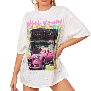 Women's Casual Spring Solid O-Neck <b>Raglan</b> <b>Sleeve</b> Full <b>Sleeve</b> Regular Length 100% Organic Cotton <b>Shirt</b> OEM Service Eco-Friendly - Product Image 4