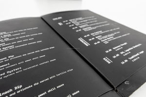 Porta Menús Plegable de Cuero de Lujo Profesional con Protección para Restaurantes, Hoteles, Cafeterías, Presentación de Menús de Comida y Bebidas LMC-0155 - Product Image 5