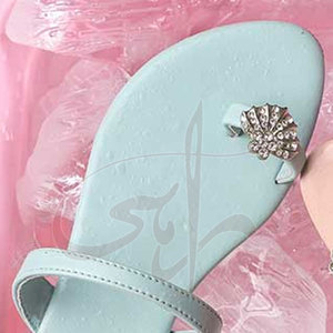 หนังเทียมด้านบนและซับในของผู้หญิงลายพิมพ์กันลื่นดีไซน์เหมือนเปลือก - Product Image 6