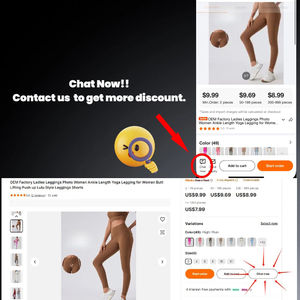 Leggings de Yoga para Mujer, Cintura Elástica, Largo hasta el Tobillo, Estilo Lulu, Levanta Glúteos, Fabricación OEM - Product Image 6