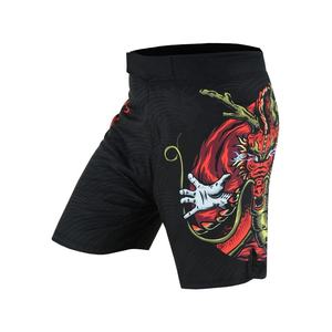 Pantalones cortos MMA sublimados de Venta caliente para hombres Grappling Kick Boxing BJJ Boxing Mixed Martial Arts Sublimated Fighting Trunks Shorts - Product Image 1