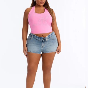 Women's Rhinestone Tanks Camisole Crop <b>Top</b> Women Sleeveless Slim <b>Crystal</b> Camis Tank <b>Top</b> - Product Image 4