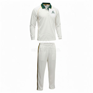 Uniforme de críquet transpirable para hombre diseñado con corte moderno, tela flexible y costuras de alta calidad. - Product Image 2
