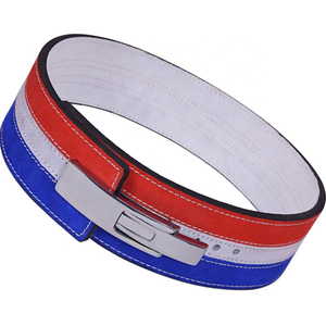 GAF Cow Hide Leather Lever Belt Training High Quality Gym <b>Back</b> <b>Support</b> Strap for Weight Lifting Leather Lever Belt Logo Fitness - Product Image 1