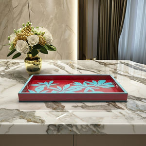 Bandeja de Servicio de MDF Hecha a Mano de Calidad Premium para Hoteles, Hostelería y Uso Doméstico, Multifuncional, Ligera, Tamaño Personalizado - Product Image 1