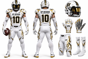 Custom American Football Uniform Set Mens <b>Padded</b> Jersey and <b>Pants</b> Sublimation Sportswear Team Football Uniform Custom Design Pro - Product Image 4