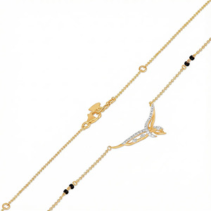Collar con Colgante de Diamantes en Forma de Mariposa Geométrica Calada - Product Image 2