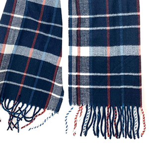 Popular Autumn Winter Men Plaid Check Cashmere Scarf Luxury Soft <b>Neck</b> <b>Warmer</b> Designer Scarves For Women Stylish - Product Image 6