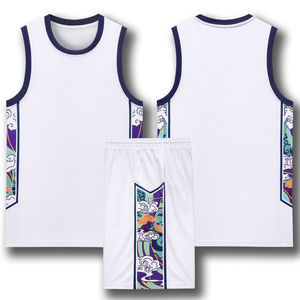 Camiseta de Baloncesto Profesional, Pantalones Cortos Transpirables de Secado Rápido, Ropa Deportiva de Equipo al Por Mayor, Tallas Grandes - Product Image 3