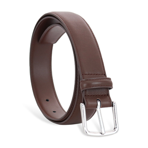 Ceinture en cuir de vachette de haute qualité pour hommes, avec boucle en alliage classique, décontractée, confortable, à sangle réglable, de style oversize - Product Image 6