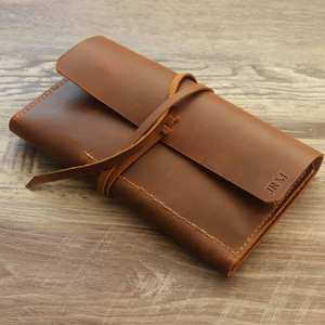 Estuche de Cuero Genuino Premium para Tijeras de Barbero, Protección a Prueba de Olores, Cinturón Ajustable, Multifuncional y Duradero LBSP-0003 - Product Image 5